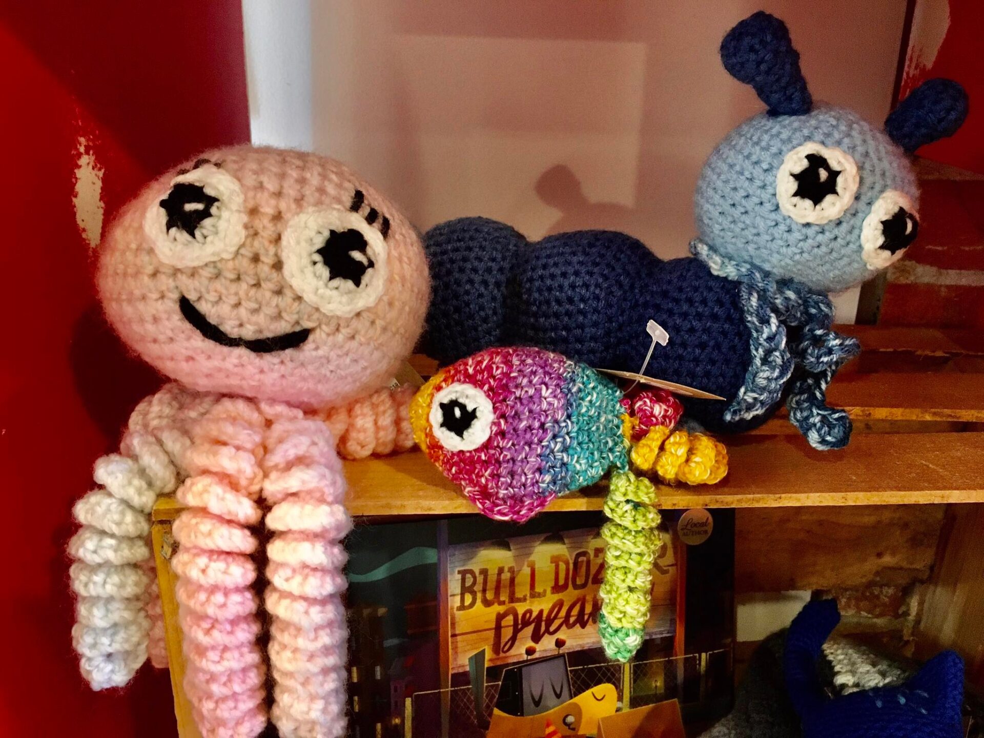 Sheila Mchone: Fiber/Crocheted Toys