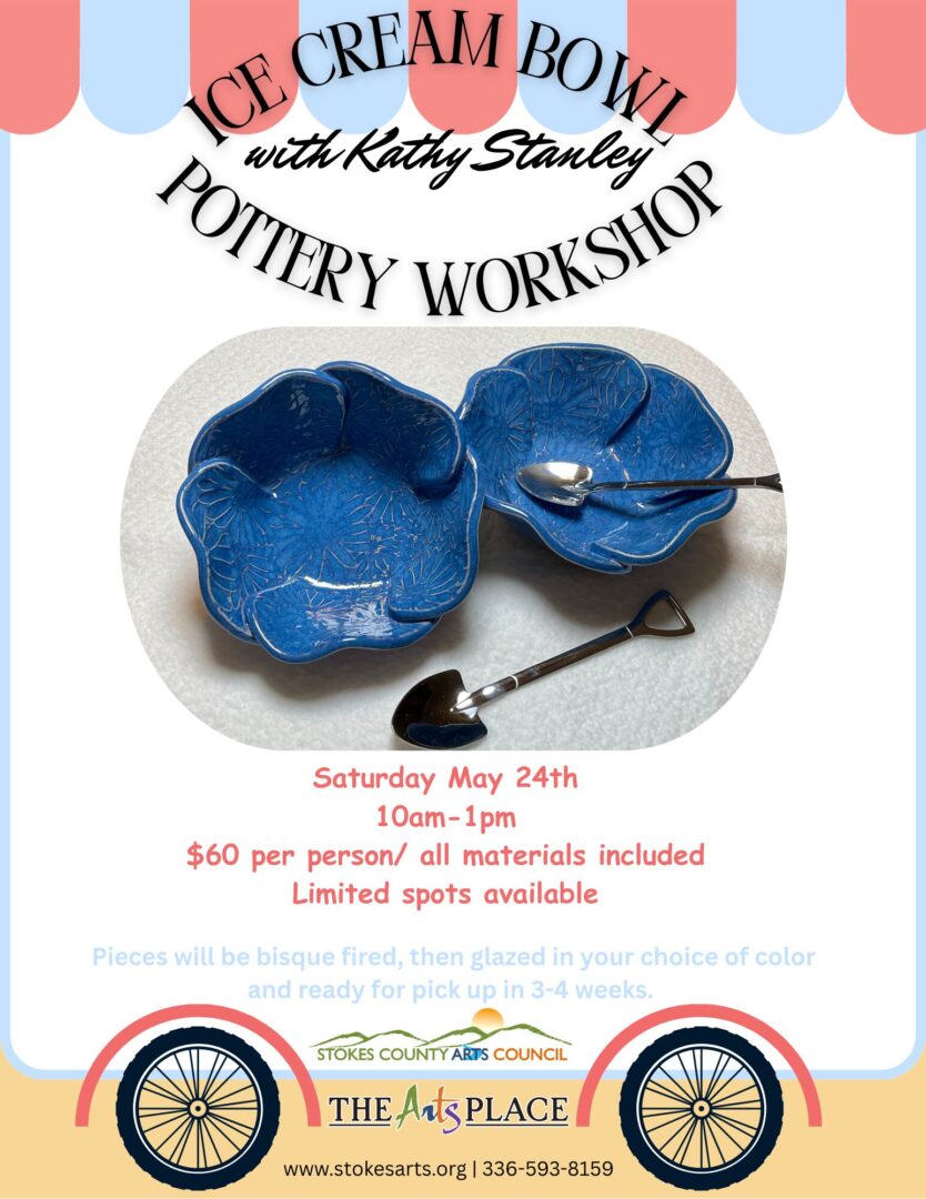 524 Ice Cream bowl pottery workshop