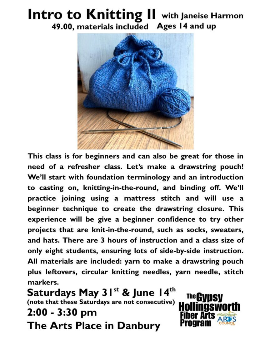 Intro to Knitting II