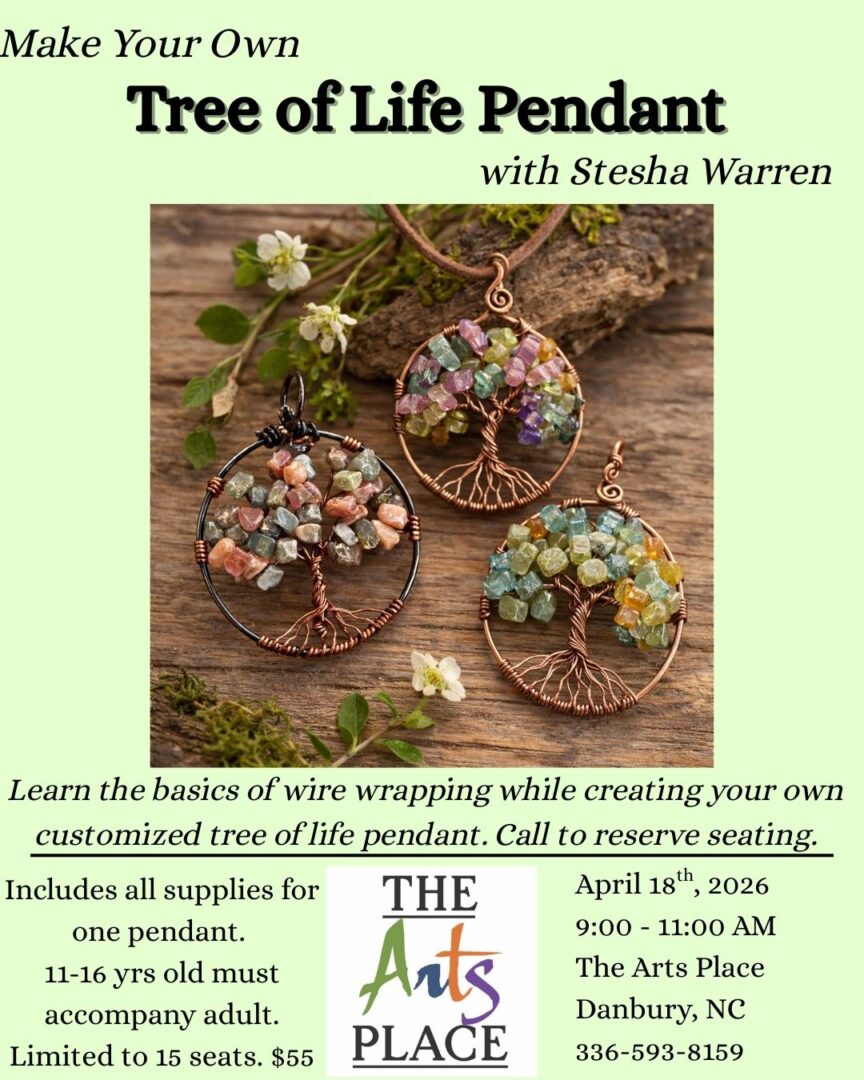 Tree of Life Pendant Flyer