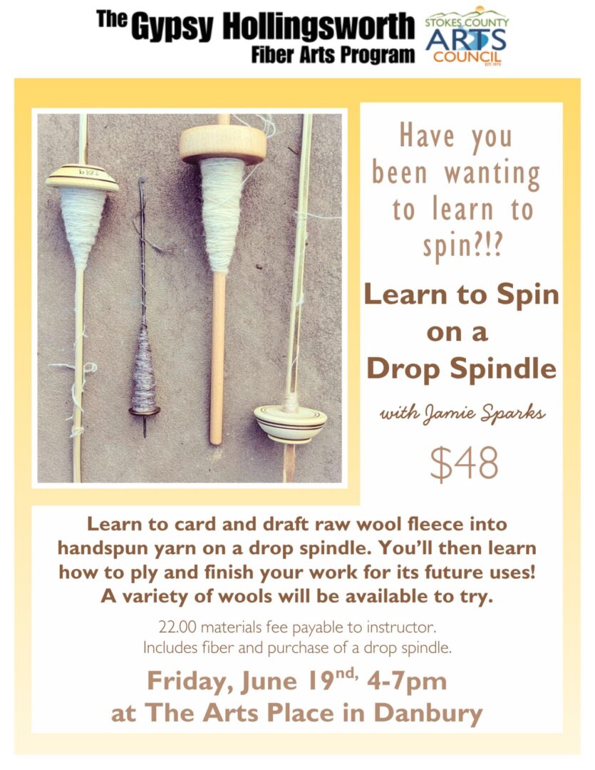 Drop Spindle Portrait