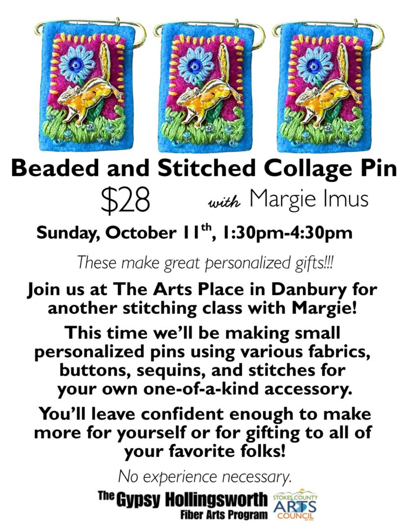 Beaded Pin Flyer