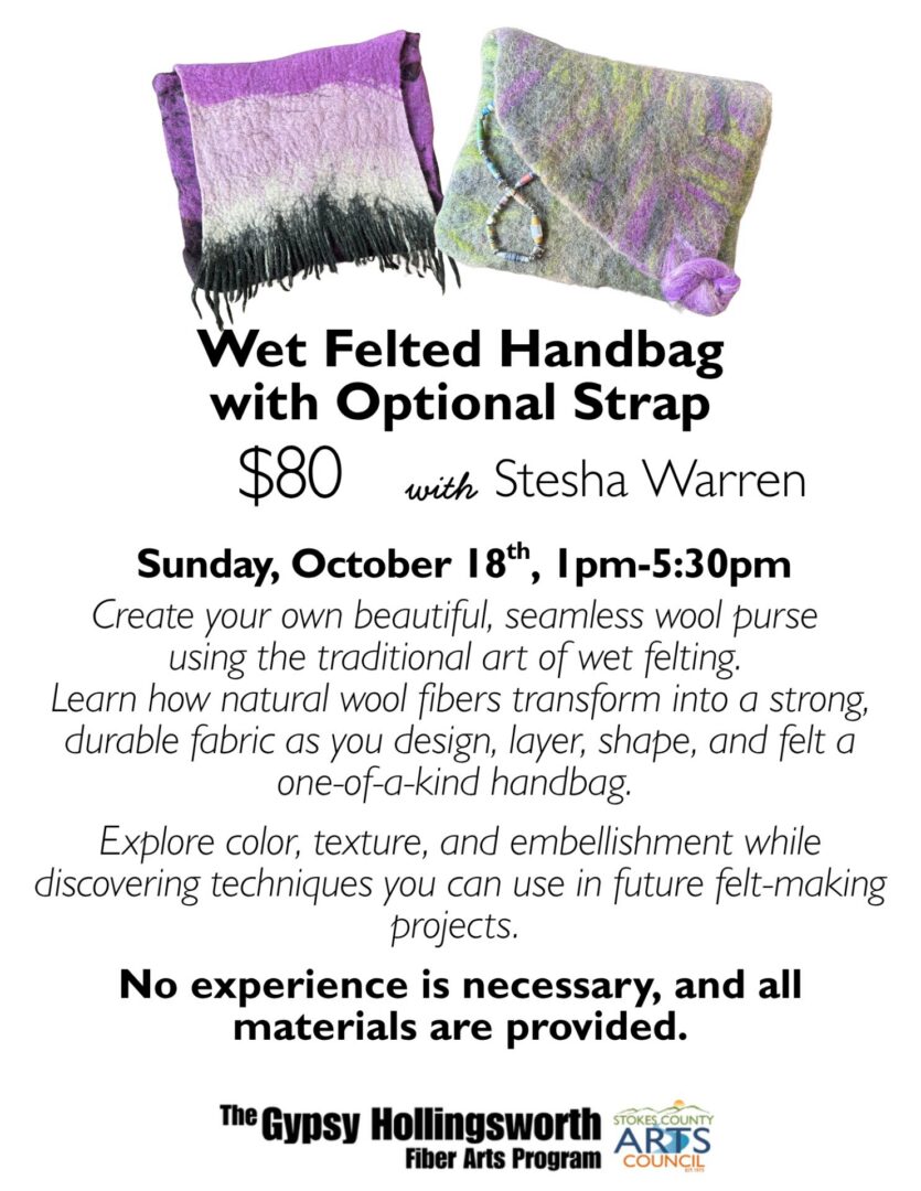 Felted Bag Flyer
